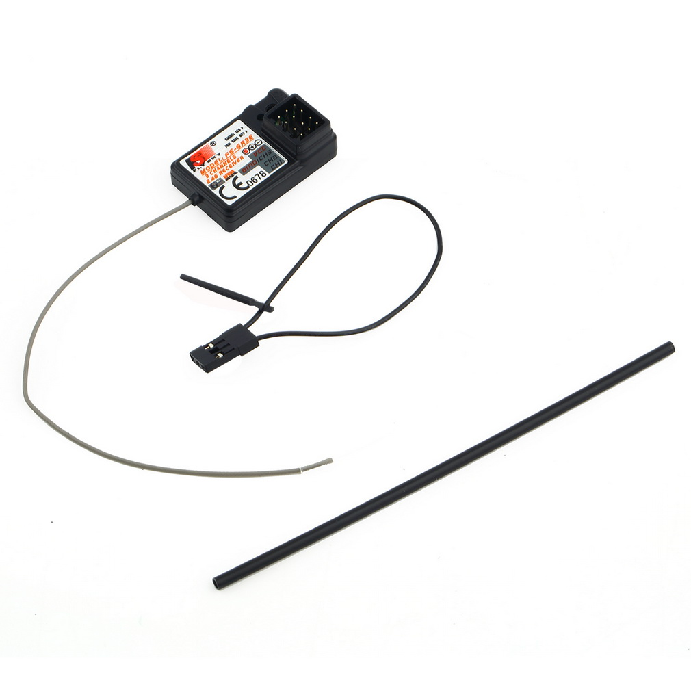Radio Transmitter 2.4Ghz - Receptor de 3 canales Flysky FS-GR3E