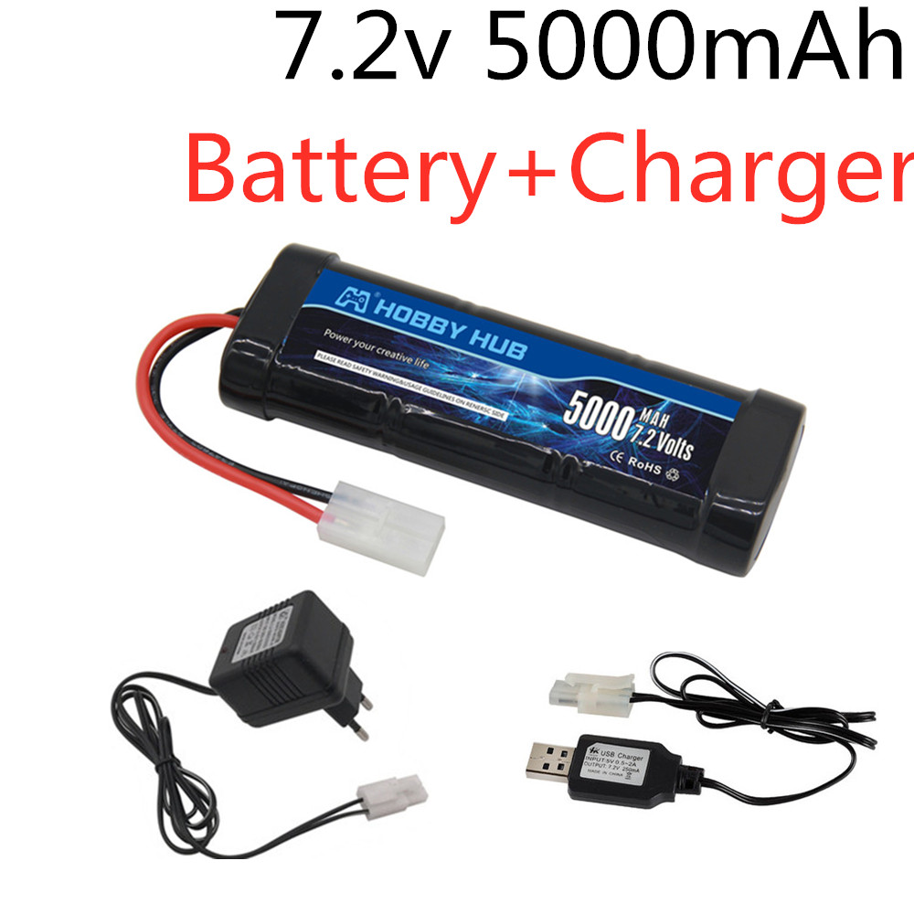 Balance Charger Rc - Paquete de batería Ni-MH de 7,2
