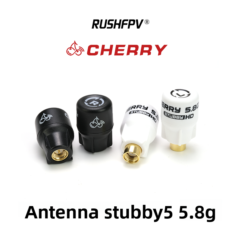 Goggles Fpv - Antena RUSHFPV Cherry Stubby 5.8G para