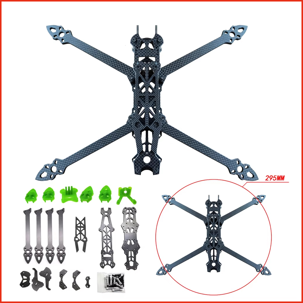 Carbon Fiber Drone Frame - Marco de cuadricóptero de fibra de