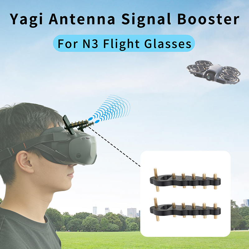 Drone Goggles Dji - Antena Yagi N3 para Gafas de