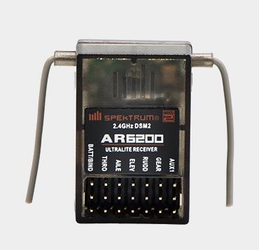 Radio Transmitter 2.4Ghz - Spektrum AR6200 2,4 GHz 6CH receptor