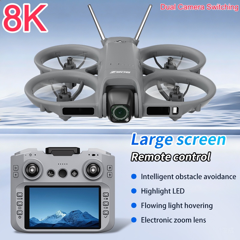4 In 1 Esc - Dron con Cámara 8K ESC, Posicionamiento