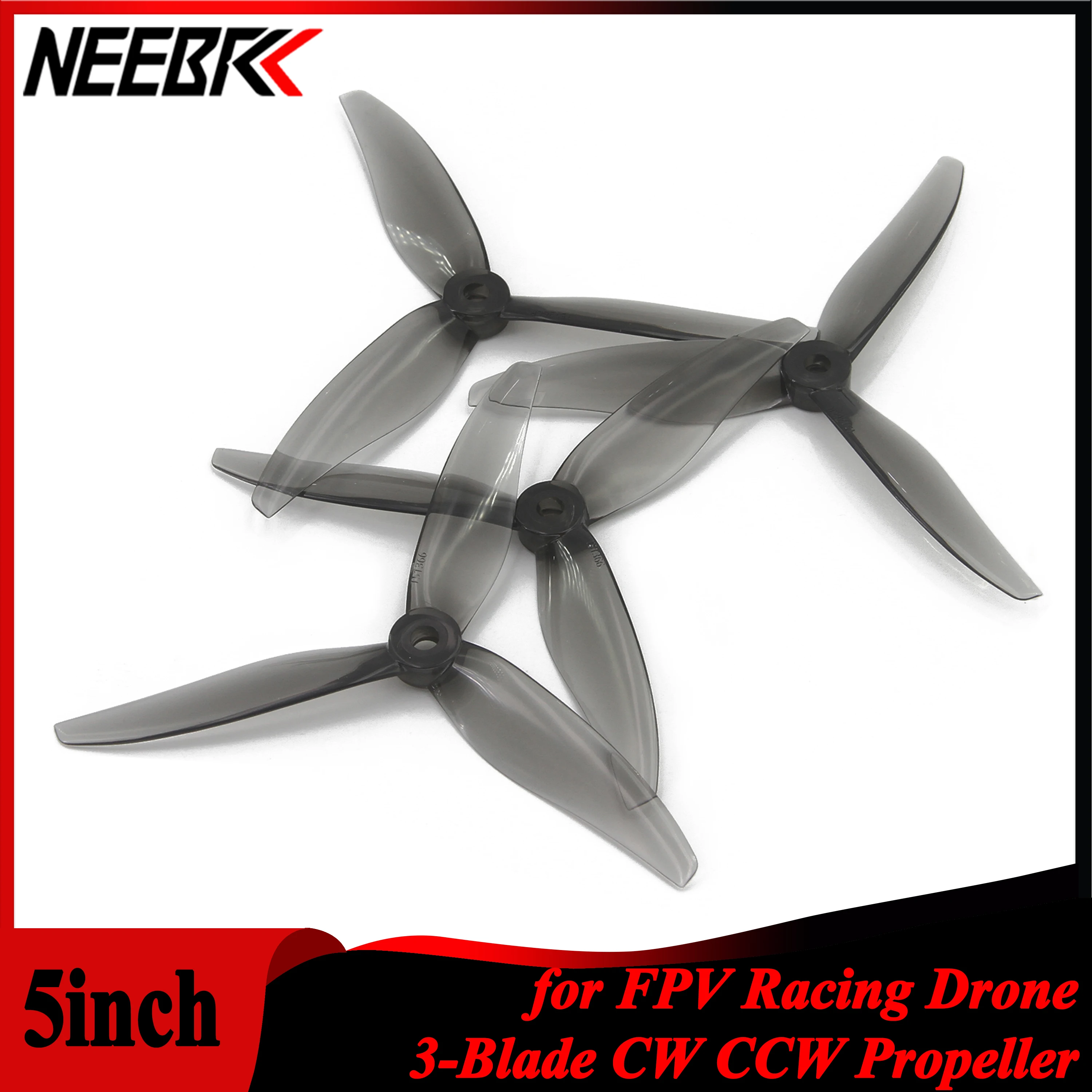 5 Inch Propeller - NEEBRC 12 pares de accesorios de