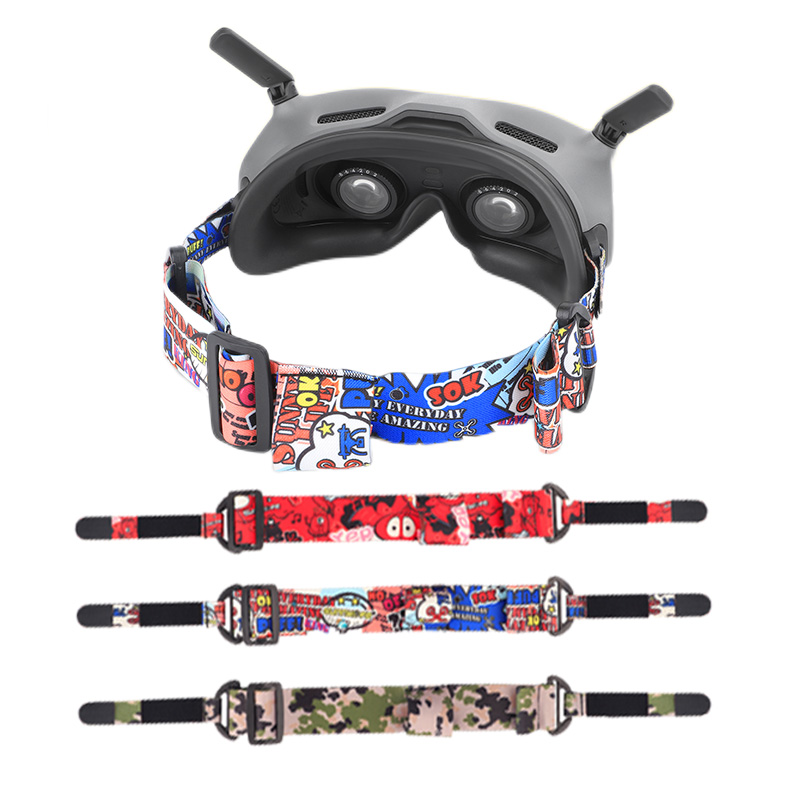 Dji Goggles - Diadema colorida, correa elástica suave para