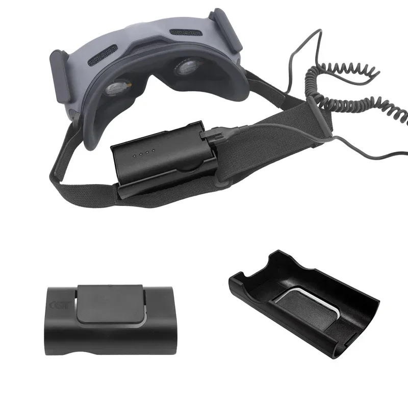 Drone Goggles Dji - Soporte de batería, diadema, estuche de