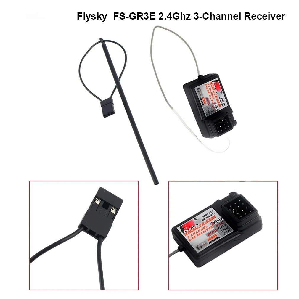 Receptor de 3 canales Flysky F - Radio Transmitter 2.4Ghz reseña y precio