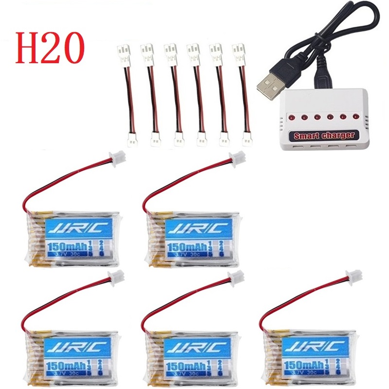Batería Original JJRC H20 3.7V - Balance Charger Rc reseña y precio