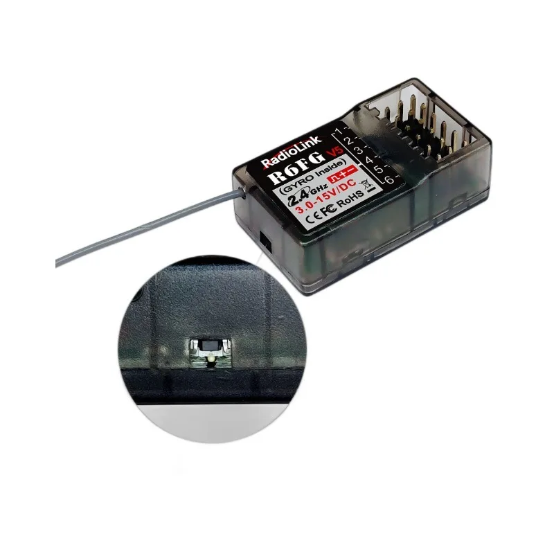 Radiolink R6FG V5 receptor 6 c - Radio Transmitter 2.4Ghz reseña y precio