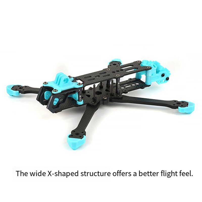 Kit de Marco X de Fibra de Car - Carbon Fiber Drone Frame reseña y precio