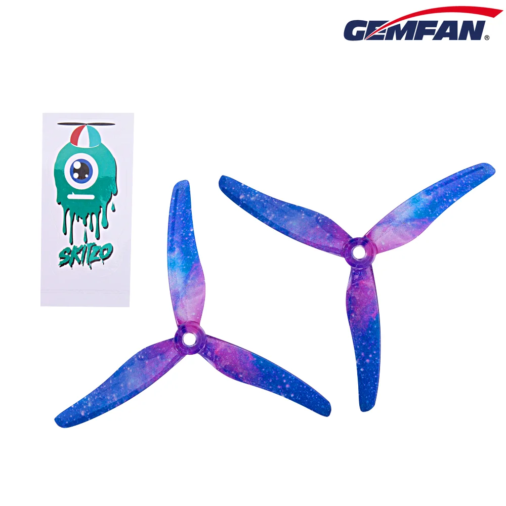 12 Pares de Hélices Gemfan Hur - 5 Inch Propeller reseña y precio