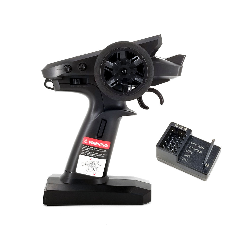 Transmisor y receptor de 3 can - Radio Transmitter 2.4Ghz reseña y precio