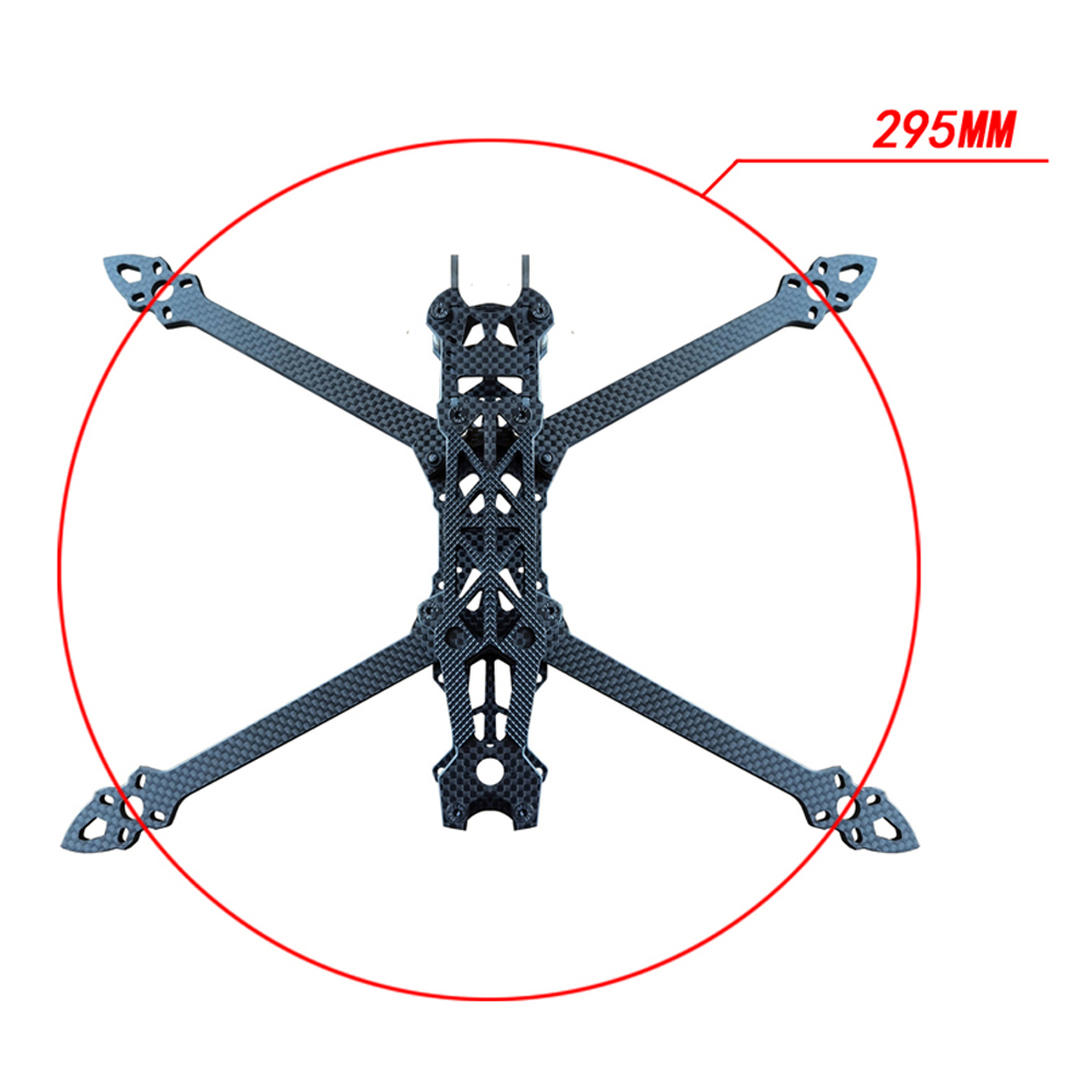 Marco de cuadricóptero de fibr - Carbon Fiber Drone Frame reseña y precio