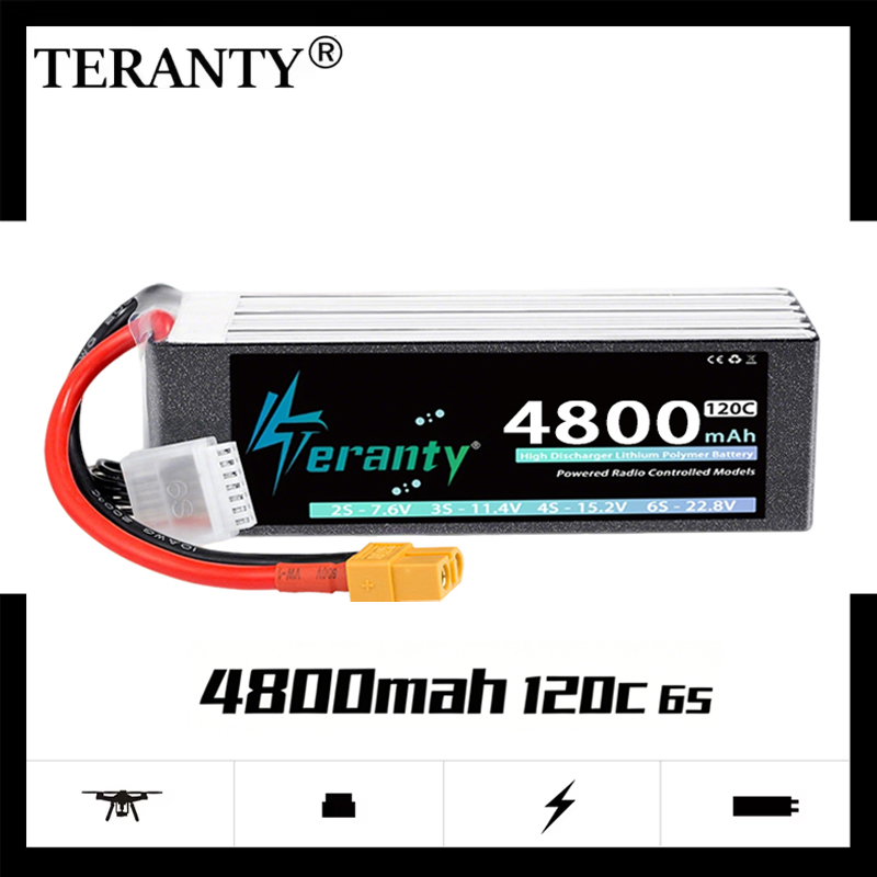 Batería Lipo TERANTY 6S 4800mA - Lipo Battery 6S reseña y precio