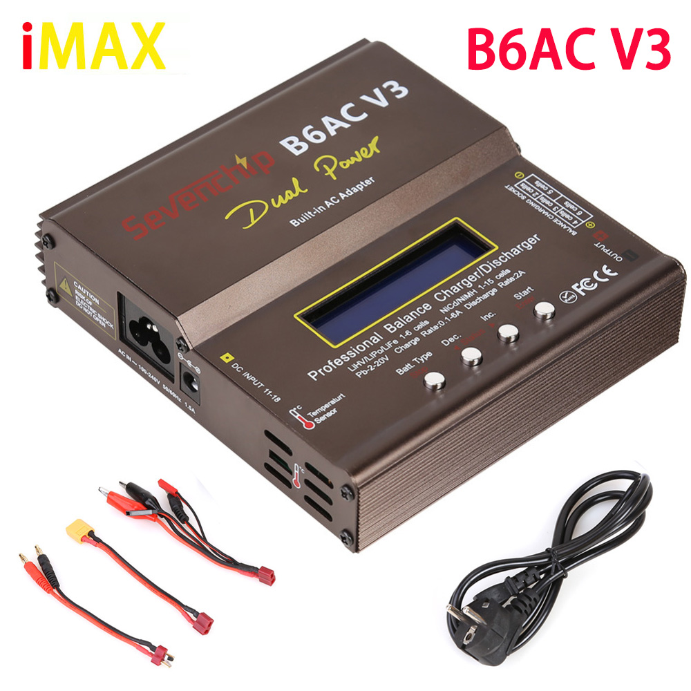 Cargador de Baterías IMAX B6AC - Balance Charger Rc reseña y precio