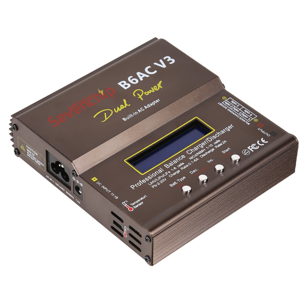 Cargador de Baterías IMAX B6AC - Balance Charger Rc reseña y precio