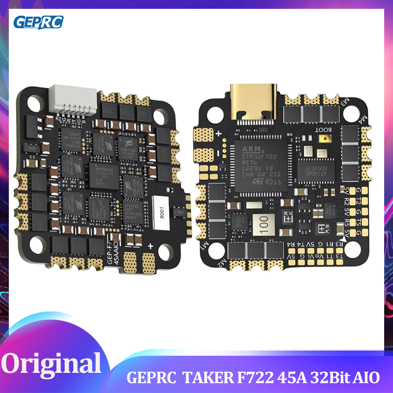 GEPRC TAKER F722 45A 32Bit AIO - F722 Flight Controller reseña y precio
