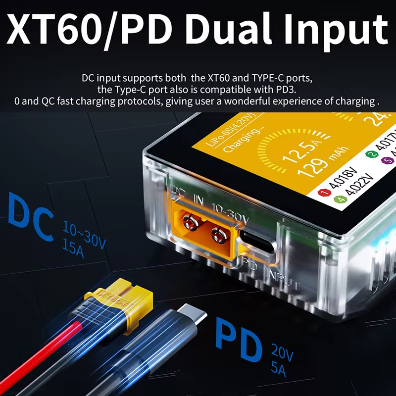 HOTA-cargador inteligente T6 d - Lipo Battery 6S reseña y precio