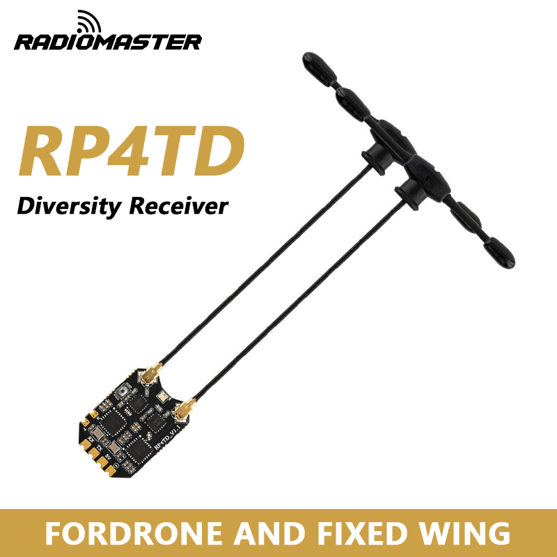 Receptor RadioMaster RP4TD Exp - Analog Fpv Camera reseña y precio