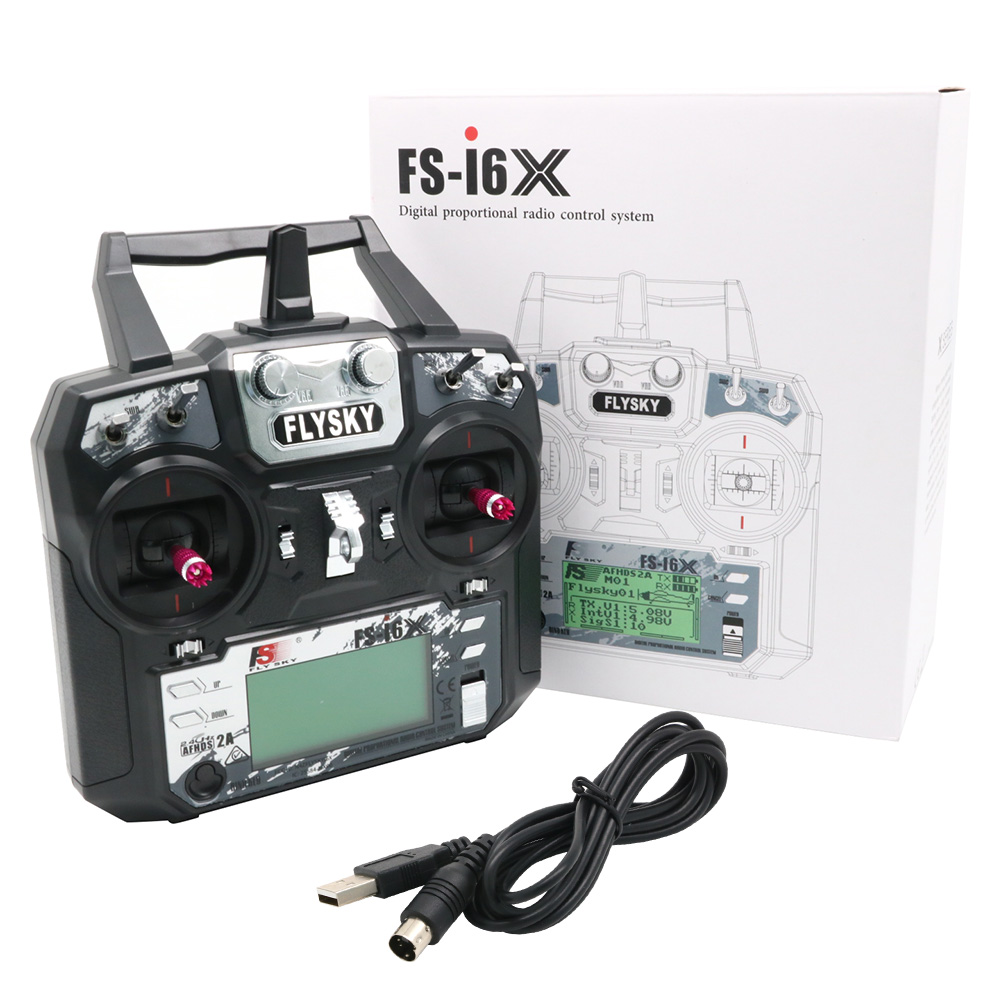 FLYSKY FS-i6X FS i6X 10CH 2,4  - Radio Transmitter 2.4Ghz reseña y precio