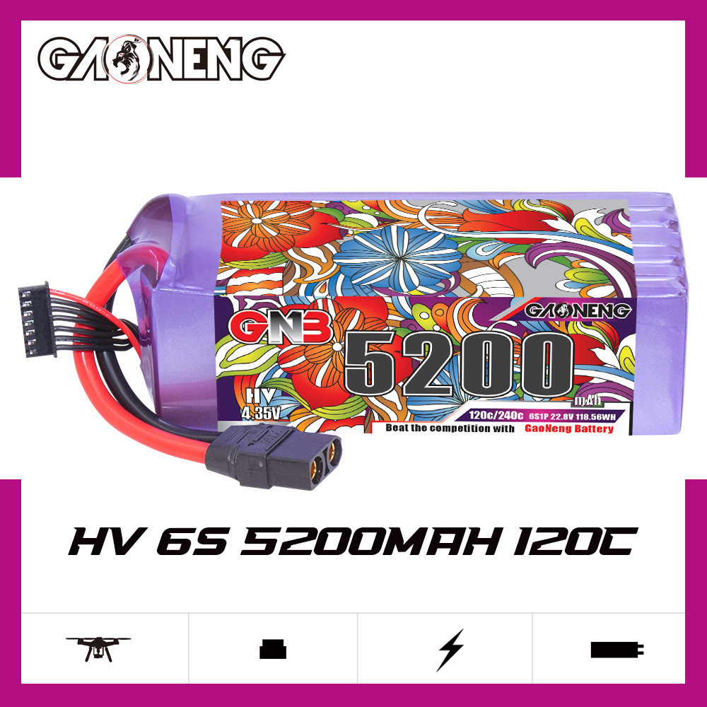 Batería Lipo GNB 6S 22,8 V 300 - Lipo Battery 6S reseña y precio